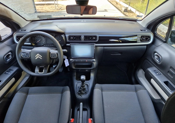 Citroen C3 cena 27500 przebieg: 15927, rok produkcji 2021 z Wągrowiec małe 211